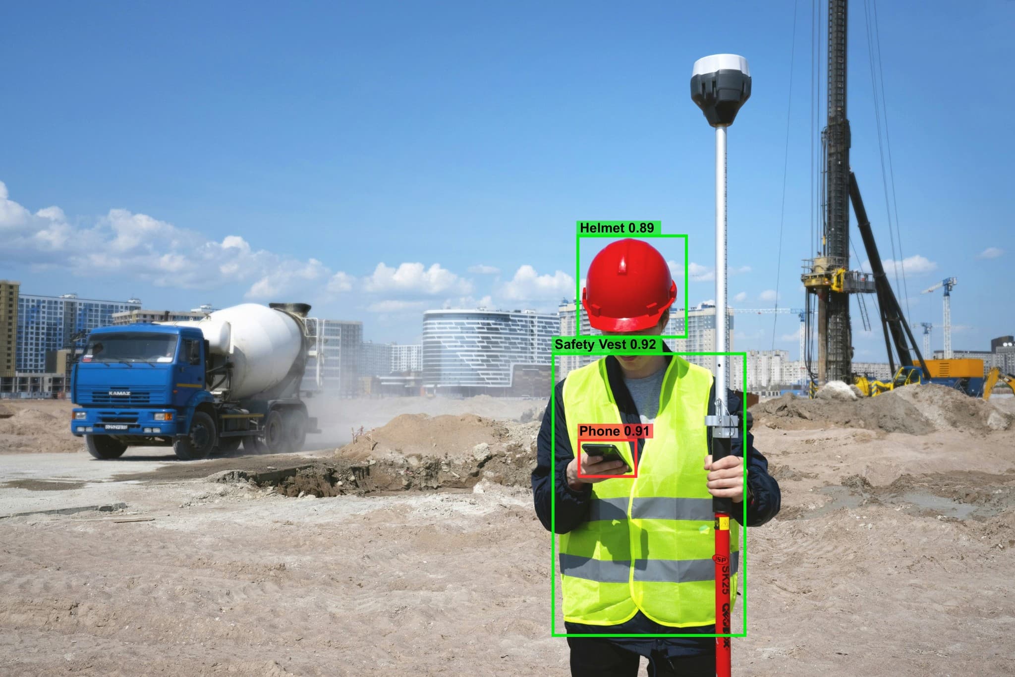 PPE compliance monitoring in steel manufacturing